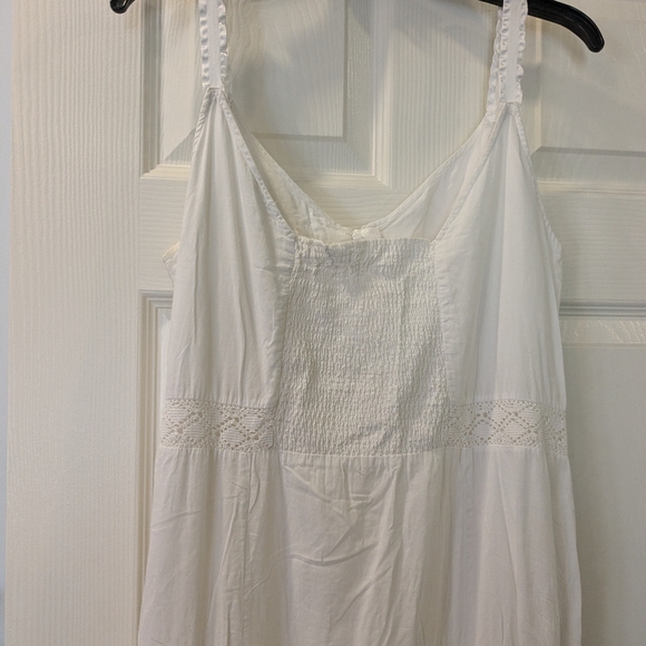 Nataya White Embroidered Maxi Dress - Picture 9 of 16
